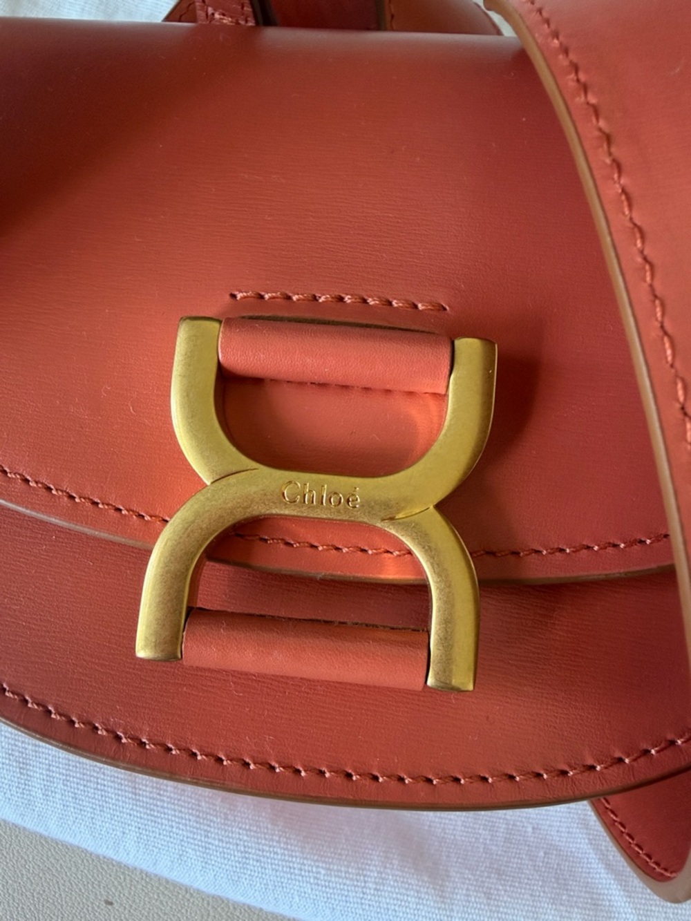 CHLOE Marcie Mini Flap Leather Crossbody - Picture 5 of 13